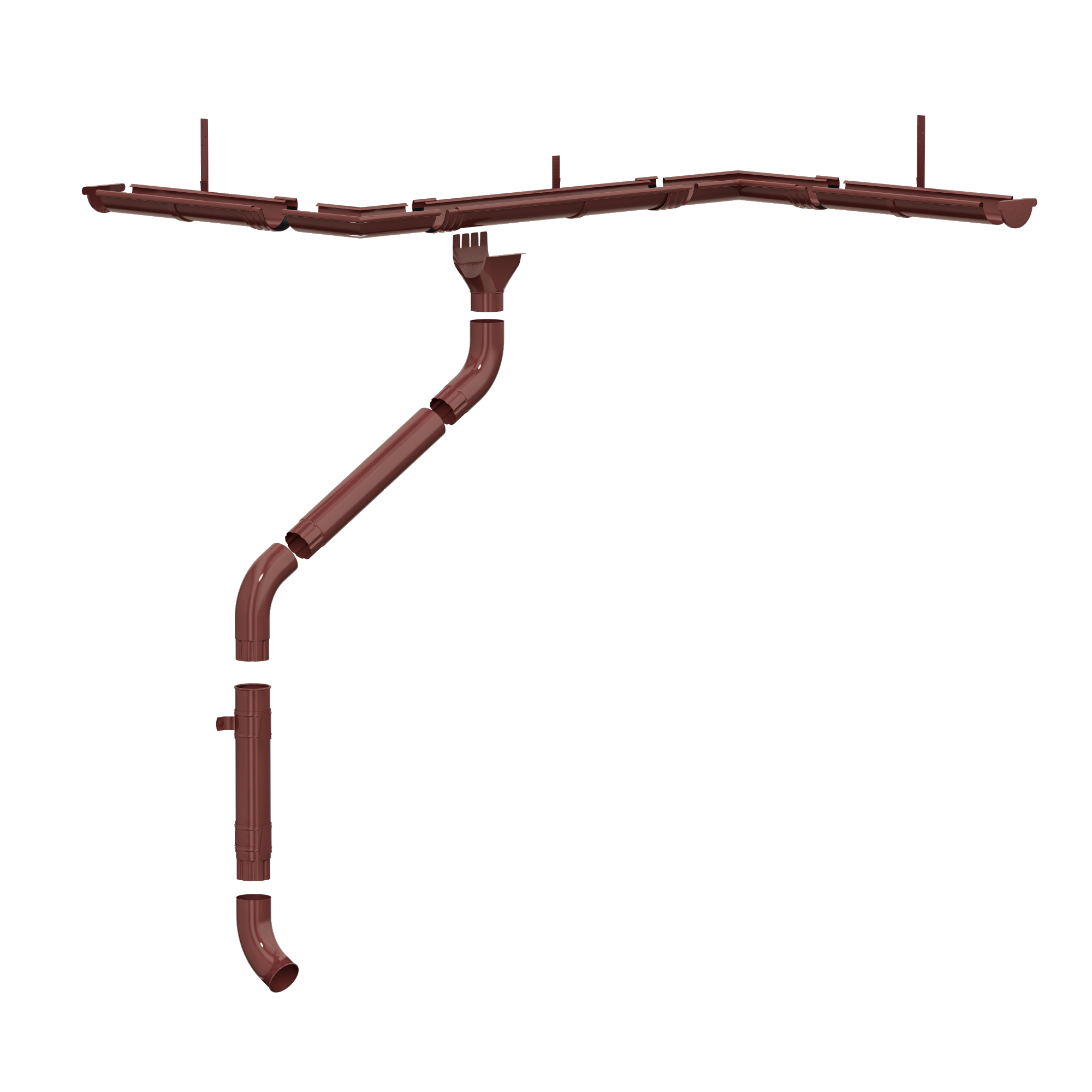Пластиковая водосточная сиcтема Grand System